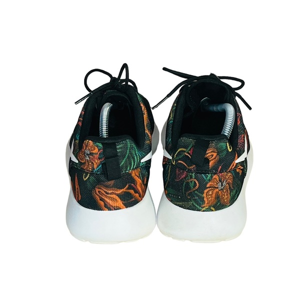 Nike Roshe Run 655206-810 Floral Total Orange Size Men’s 10 - Picture 4 of 9